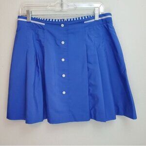 Vintage Tail faux button full tennis skirt